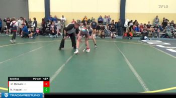 110 lbs Semifinal - Zeke Ranvek, MN Elite vs Nolan Happel, LaCrosse Area Wrestlers (LAW)