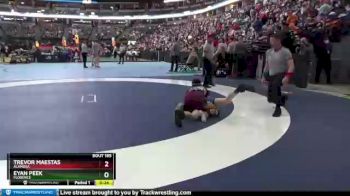 132 lbs Cons. Round 1 - Eyan Peek, Florence vs Trevor Maestas, Alamosa