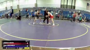 160 lbs Semifinal - Joshua Heath, IL vs Finn Grauwels, WI