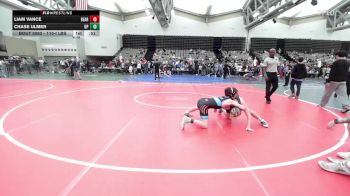110-I lbs Consi Of 8 #2 - Liam Vance, Bearcat Wrestling Club vs Chase Ulmer, Upper Perkiomen