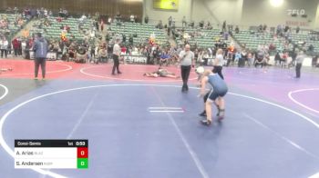 Consolation - Ariana Arias, Blazers WC vs Sierra Andersen, Ruby Mountain WC