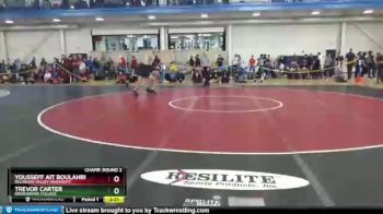 174 lbs Champ. Round 2 - Trevor Carter, Greensboro College vs Yousseff Ait Boulahri, Delaware Valley University