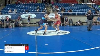 120 lbs Rnd Of 64 - Jackson Rumfelt, South Carolina vs Hunter Adrian, Massachusetts