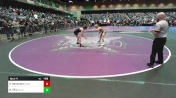 132 lbs Round Of 128 - Zachary Keinonen, Newberg vs Austin Ellis, Davis