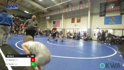 140 lbs Rr Rnd 3 - Conner Sparks, Salina Wrestling Club vs Jake Taylor, RAW