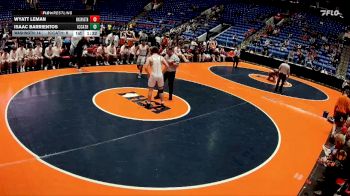 190 lbs Finals (8 Team) - Wyatt Leman, Washington vs Isaac Barrientos, Elmhurst (IC Catholic)