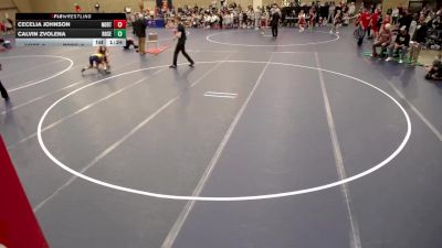 Elementary - 115 lbs Kingston Andersen, Northfield vs Bennett Wojciechowski, Rosemount