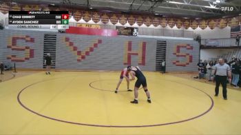 165 lbs Cons. Round 1 - Chad Emmett, Evanston vs Ayden Sanchez, Riverton