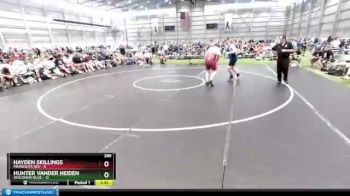 285 lbs Placement Matches (16 Team) - Hayden Skillings, Minnesota Red vs Hunter Vander Heiden, Wisconsin Blue