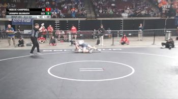 D 3 157 lbs 1st Place Match - Joseph Gilreath, Evangel Christian vs Reece Campbell, St. Louis Catholic