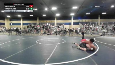 190 lbs Consi Of 4 - David Garcia, Hueneme HS vs Kipton Beatse, Stampede WC