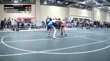 130 lbs Semifinal - Austin Pahl, War vs Jacob Dominguez, Unattached