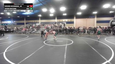 109 lbs Consi Of 8 #2 - Steven Hiczewski_ Jr, Live Training vs Jaxon McCune, Gold Rush Wr Ac