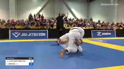 JORGE LUIZ SANTIAGO RODRIGUES vs IGOR GRACIE 2021 World Master IBJJF Jiu-Jitsu Championship