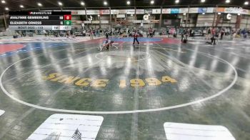 118 lbs 2nd Place Match - Avalynne Gemberling, Hinton Mathawks vs Elizabeth Orness, Devils Lake