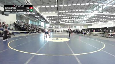 285 lbs Cons. Semi - Kamdyn Dorchester, Ithaca vs Trevor Gitski, Wilkes