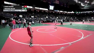 84 lbs Cons. Semi - Crue Shaner, WKA2 vs Michael Miller, ATGA