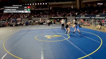 G 185 lbs Cons. Round 2 - Kylen Bourgeois, Albany Girls vs Aubree Punch, H.L. Bourgeois Girls