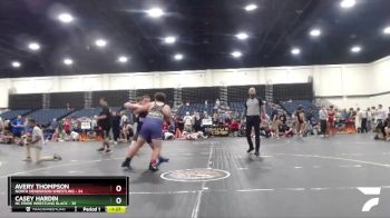 Quarterfinals (8 Team) - Avery Thompson, North Henderson Wrestling vs Casey Hardin, NC Pride Wrestling Black