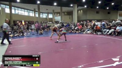 150 lbs Round 4 (6 Team) - Nathan Barrett, BHWC/ Florida Supreme vs Dalton Compton, North Desoto Wrestling Academy