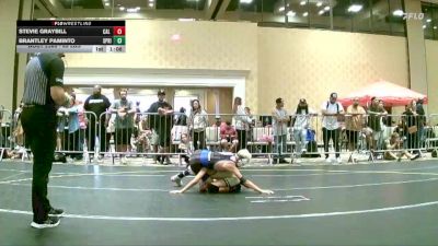 89 lbs Semifinal - Stevie Graybill, Cal Grapplers vs Brantley Paminto, Spring Hills WC