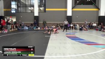 82 lbs Round 1 - London Vermillion, Female Elite Wrestling vs Piper Phillips, Immortal Athletic WC