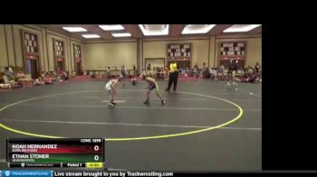 56 lbs Cons. Semi - Ethan Stoner, HeadHunters vs Noah Hernandez, Barn Brothers