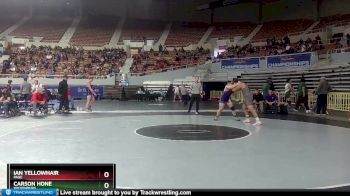 D4-190 lbs Quarterfinal - Ian Yellowhair, Page vs Carson Hone, Wickenburg