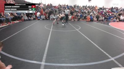 71-76 lbs Round 1 - Jasiah Beggs, Somerset vs Jaxson Gumbert, Berlin