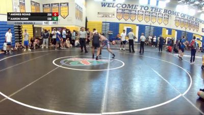 165 lbs Cons. Round 2 - Aaron Horr, Cocoa Beach WC vs Andres Rojas, Miami WC