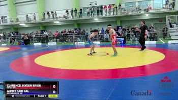 51kg Quarterfinal - Clarence Jayden Brion, Coast WA vs Ahmet Said Bal, Nile Academy WC