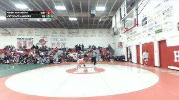 125 lbs Cons. Semi - Gretchan Begay, Nampa vs Caydence Landers, Thunder Ridge