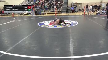 60 lbs Quarterfinal - Kai Appel, Dakota Boyz Wrestling Club vs Oliver Ladehoff, Pursuit Wrestling Minnesota