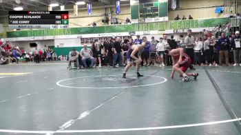 126 lbs Champ. Round 2 - Cooper Schlauch, Perry vs Joe Curry, Licking Valley High School