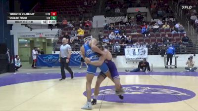 149 lbs Quarterfinal - Quentin Vilmenay, Luther vs Chase Fiser, Loras