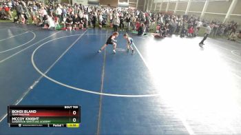 58 lbs Cons. Round 5 - McCoy Knight, Sanderson Wrestling Academy vs Bohdi Bland, Team Prestige