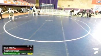 113 lbs Cons. Round 5 - Ryder Dempewolf, KS vs Isaac Wignall, IA