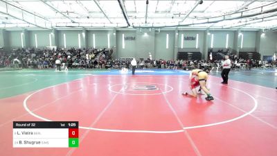 152 lbs Round Of 32 - Landon Vieira, Berlin vs Brendan Shugrue, Simsbury