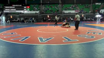 1A-4A 215 Semifinal - Brady Thrash, Ashville vs Dean Boxley, Alexandria HS