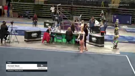 Kyndall Baze - Floor, Lindenwood University - 2021 GymQuarters Invitational