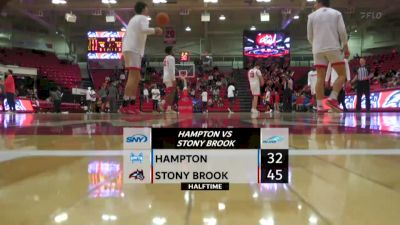 Replay: Hampton vs Stony Brook - Men's | Feb 15 @ 6 PM