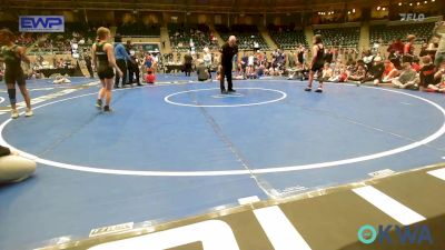 85 lbs Rr Rnd 1 - Jacob Gwin, Coweta 12u vs Emerson Rollings, Tulsa Mafia Boys