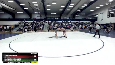 157 lbs Champ. Round 1 - Michael Meissner, The College Of New Jersey vs Aiden Swann, Alvernia