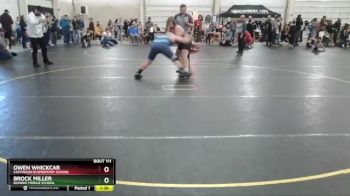 Round 1 - Owen Whickcar, Eastwood Elementary School vs Brock Miller, Dundee Middle School