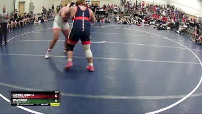 275 lbs Round 4 (6 Team) - Titan Root, Oklahoma Elite vs Dominic Concha, North Dakota 1