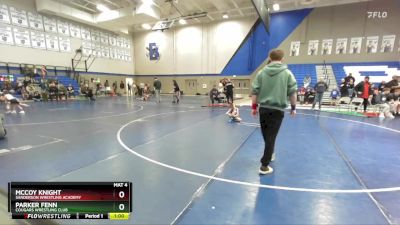 60-65 lbs Round 4 - Parker Fenn, Cougars Wrestling Club vs McCoy Knight, Sanderson Wrestling Academy