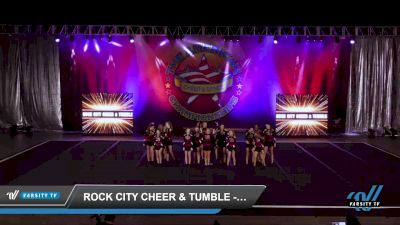 Rock City Cheer & Tumble - Stellar [2022 L2 Junior - D2 - Small Day 2] 2022 The American Showdown Fort Worth Nationals DI/DII