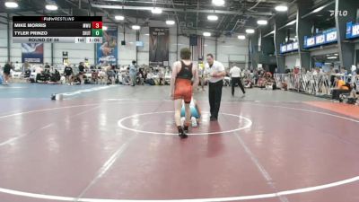 120 lbs Round Of 64 - Mike Morris, MetroWest United Black vs Tyler Prinzo, Team Shutt Bowman (TSB)