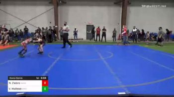 65 lbs Consolation - Noah Ziobro, Manalapan Braves vs Vincenzo Maltese, Spazz Wrestling