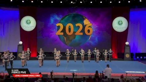 KC Cheer - FIERCE 5 [2026 L6 Senior Small Coed Finals] 2026 The Cheerleading Worlds